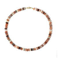 Collana in argento con Pietra di Luna (Riya)