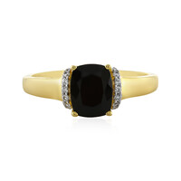 Anello in argento con Tormalina Nera
