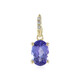 Ciondolo in oro con Tanzanite