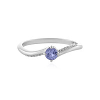 Anello in argento con Tanzanite