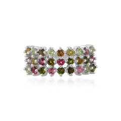 Anello in argento con Tormalina