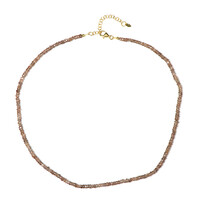 Collana in argento con Zircone Rosa
