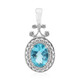 Ciondolo in argento con Apatite Blu (Pallanova)
