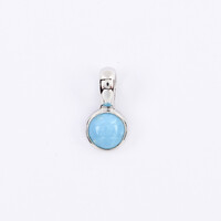 Ciondolo in argento con Turchese