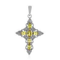Ciondolo in argento con Sfene