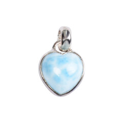 Ciondolo in argento con Larimar