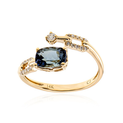 Anello in oro con Tanzanite (non riscaldata) (CIRARI)