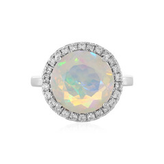Anello in argento con Opale di Welo