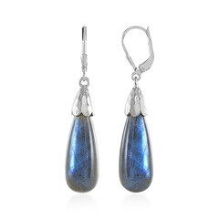 Orecchini in argento con Labradorite