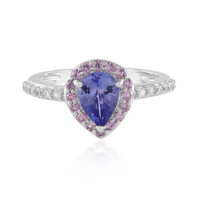 Anello in oro con Tanzanite