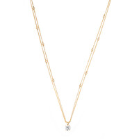 Collana in oro con Diamante SI2 (H) (CIRARI)