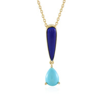 Ciondolo in argento con Turchese Sleeping Beauty