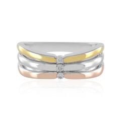 Anello in argento con Diamante I3 (J)