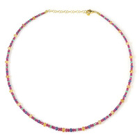 Collana in argento con Rubino del Madagascar