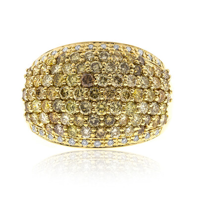 Anello in oro con Diamante Fancy SI2 (CIRARI)
