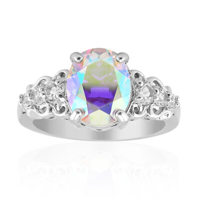 Anello in argento con Quarzo Moonlight