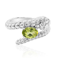 Anello in argento con Peridoto