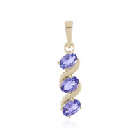 Ciondolo in oro con Tanzanite
