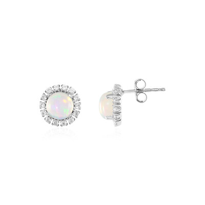 Orecchini in argento con Opale di Welo