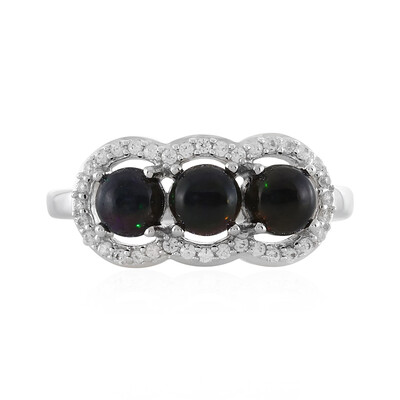 Anello in argento con Opale Mezezo