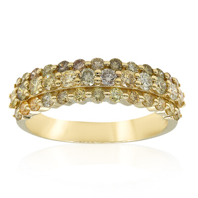 Anello in oro con Diamante Fancy SI2 (CIRARI)