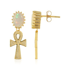 Orecchini in argento con Opale di Welo