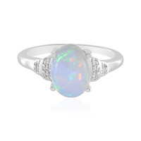 Anello in argento con Opale di Welo