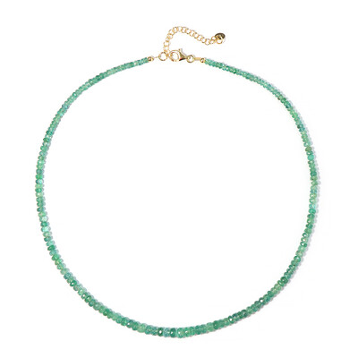 Collana in argento con Smeraldo Zambia