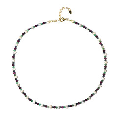 Collana in argento con Smeraldo Russo (Riya)