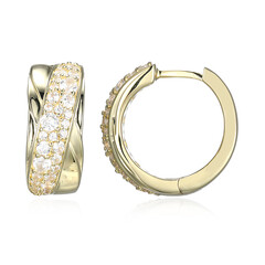 Orecchini in argento con Zircone (Adela Silber)