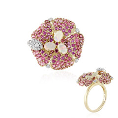 Anello in oro con Opale di Welo (D'vyere)
