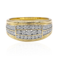 Anello in oro con Diamante IF (D)