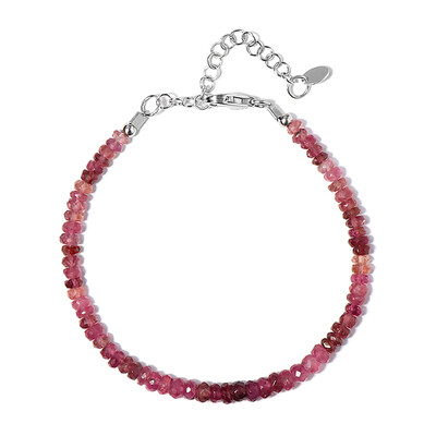 Bracciale in argento con Tormalina Rosa