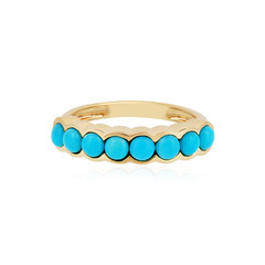 Anello in argento con Turchese Sleeping Beauty