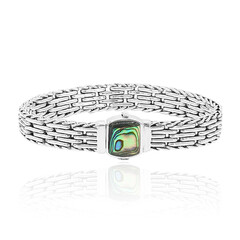 Bracciale in argento con Conchiglia Abalone (Nan Collection)