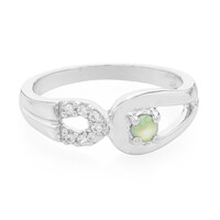 Anello in argento con Alessandrite Occhio di Gatto