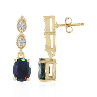 Orecchini in argento con Opale Mezezo (Adela Silber)