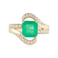 Anello in oro con Smeraldo Russo (AMAYANI)