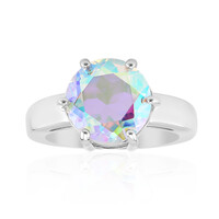 Anello in argento con Quarzo Moonlight