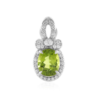 Ciondolo in argento con Peridoto
