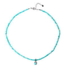 Collana in argento con Amazzonite
