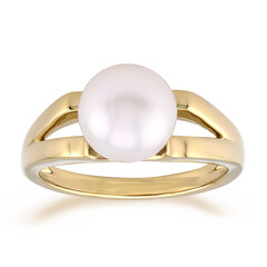 Anello in argento con Perla Akoya (TPC)