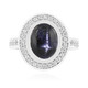 Anello in argento con Diopside Stellato d'India