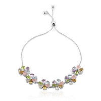 Bracciale in argento con Peridoto della Birmania