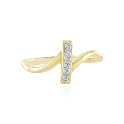 Anello in argento con Diamante I2 (I)