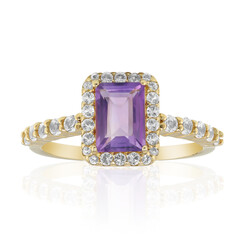 Anello in argento con Ametista
