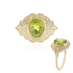 Anello in oro con Sfene