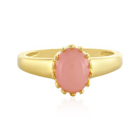 Anello in argento con Opale Rosa