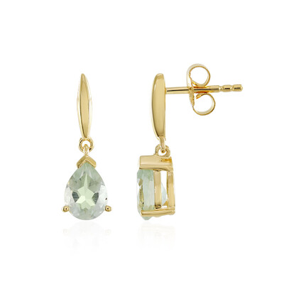 Orecchini in argento con Ametista Verde