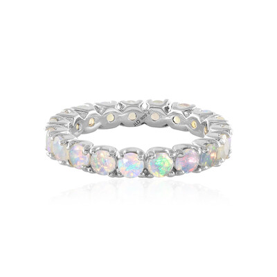 Anello in argento con Opale di Welo